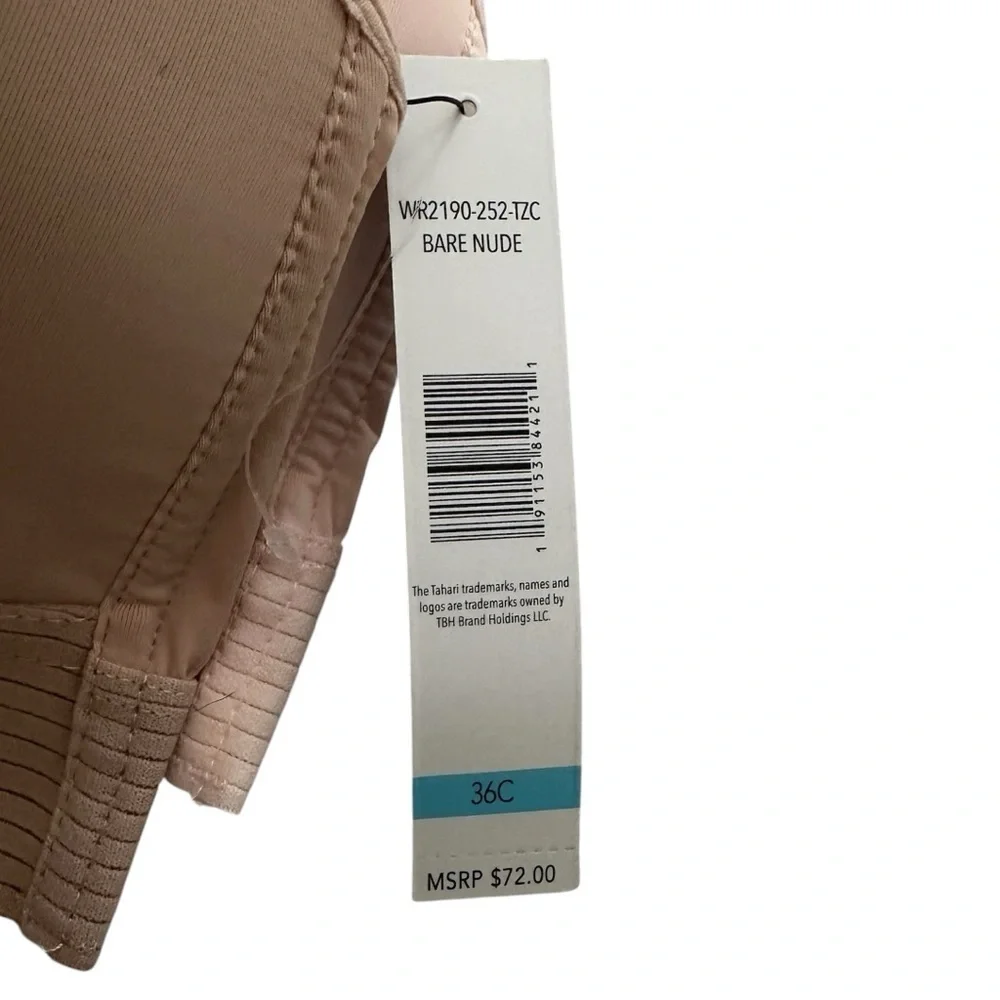 Tahari Wire Free Bras 3 Pack NWT Size 36C
